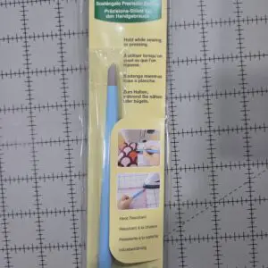 A dental tool for removing tartar and plaque from teeth.