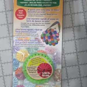 Colorful plastic rings in packaging for kids' crafts and activities.